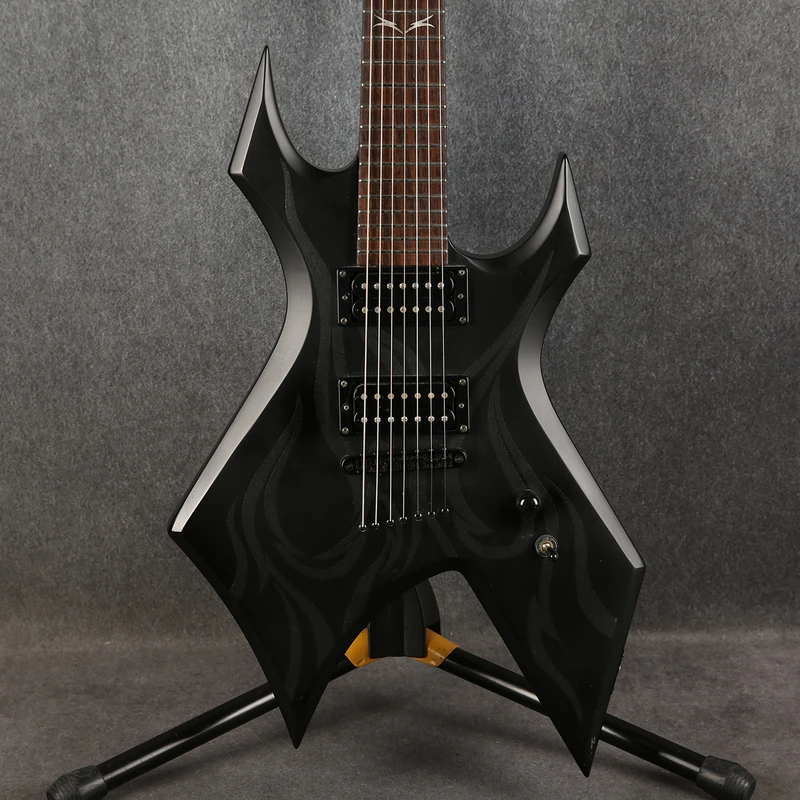 BC Rich Kerry King Signature Warlock KKW37-SBK - Satin Black - 2nd Hand