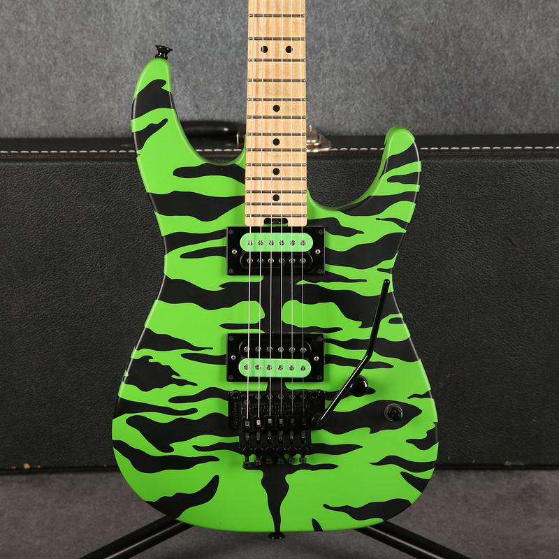 Charvel Satchel Signature Pro Mod DK22 - Slime Green Bengal - 2nd Hand