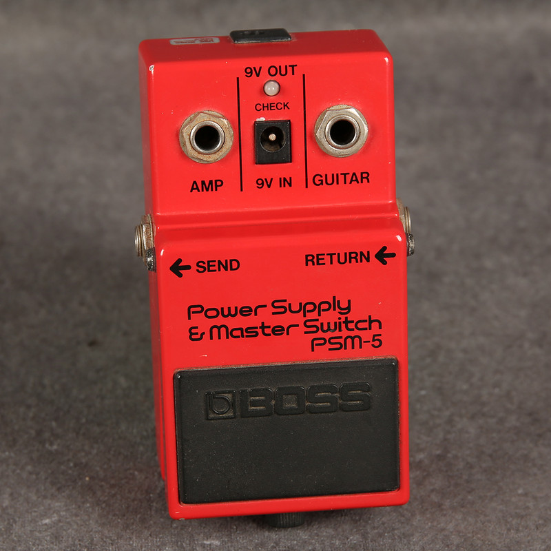 Boss PSM-5 Power Supply Pedal - 2nd Hand