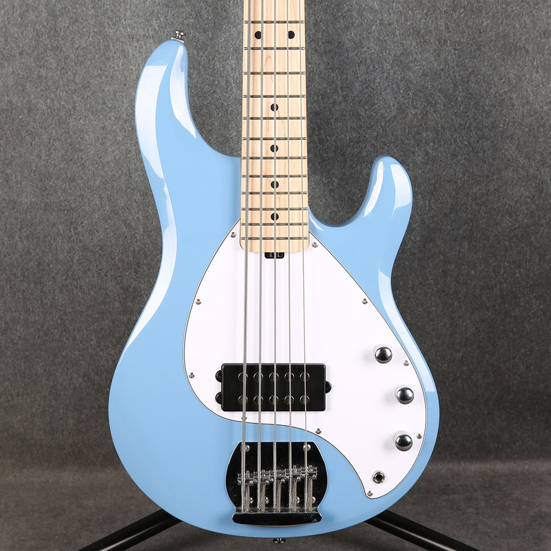 Sterling by Music Man Sub Series Stingray Ray5 Bass - Chopper Blue - 2nd Hand