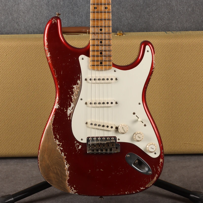 Fender Custom Shop Masterbuilt Andy Hicks 58 Strat - Poison Apple Red - 2nd Hand