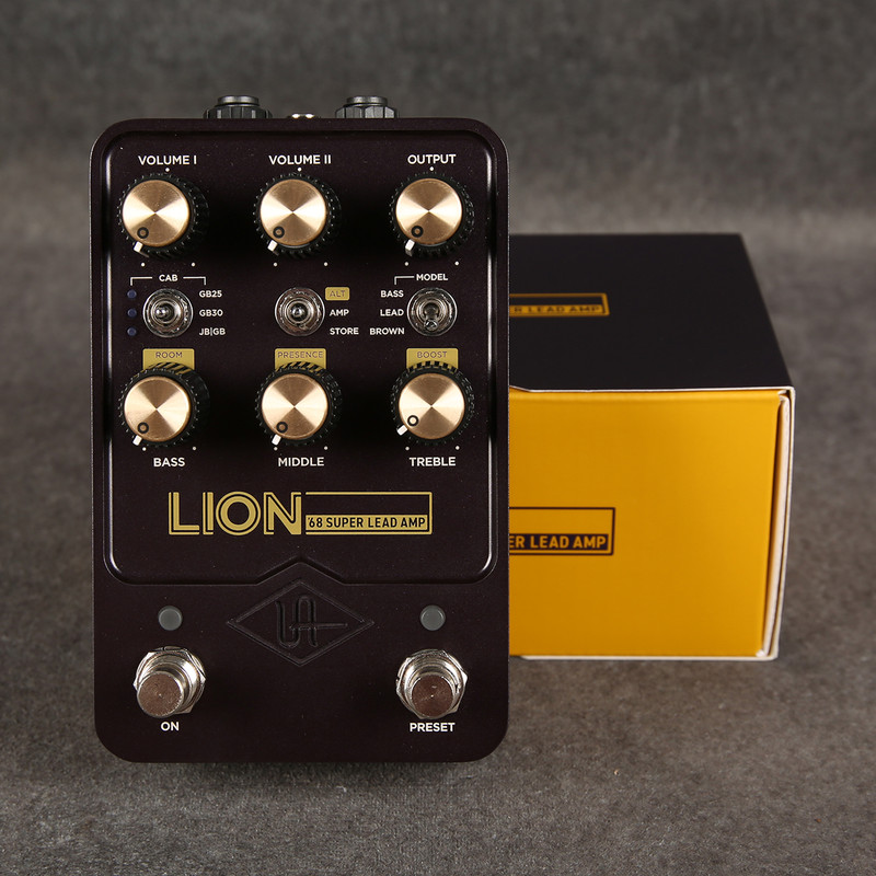 Universal Audio Lion 68 Super Lead Amp Pedal - 2nd Hand