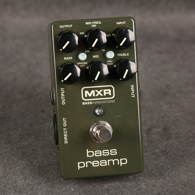 MXR M81 Bass Preamp Pedal - 2nd Hand (171931)