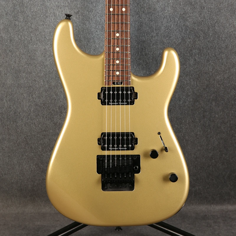 Charvel Pro-Mod San Dimas Style 1 HH FR RW Pharaohs Gold - 2nd Hand