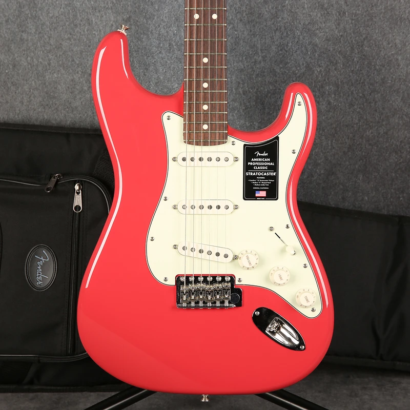 Fender American Professional Classic Stratocaster Faded Dakota Red - 2nd Hand