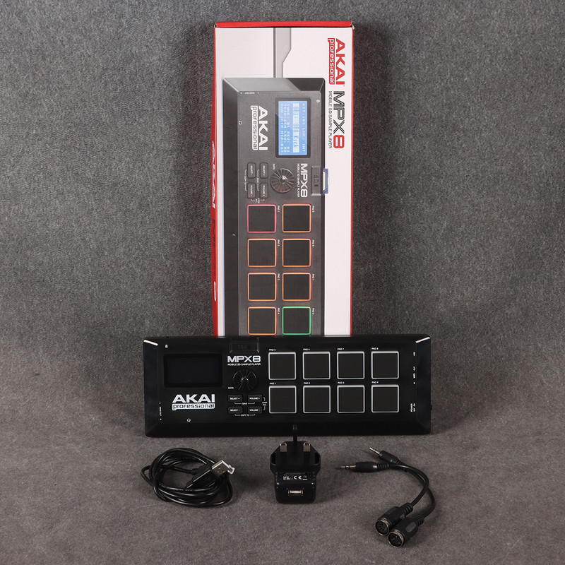 Akai MPX8 Mobile SD Sample Player - 2nd Hand