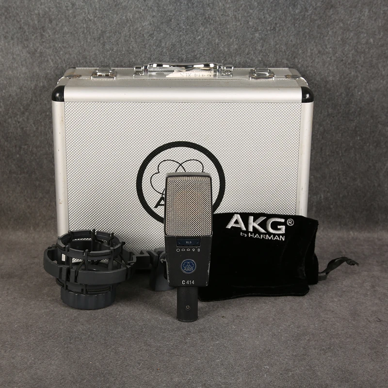 AKG C414 XLS Large Diaphragm Condenser Microphone - 2nd Hand