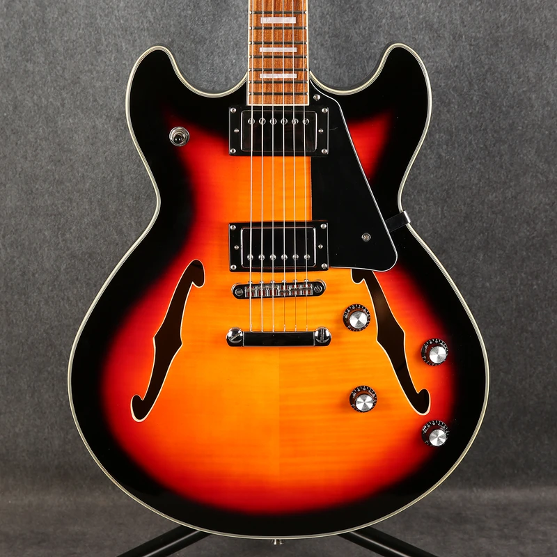 Harley Benton HB 35 Plus - Sunburst - Tonerider PAF Neck Pickup - 2nd Hand