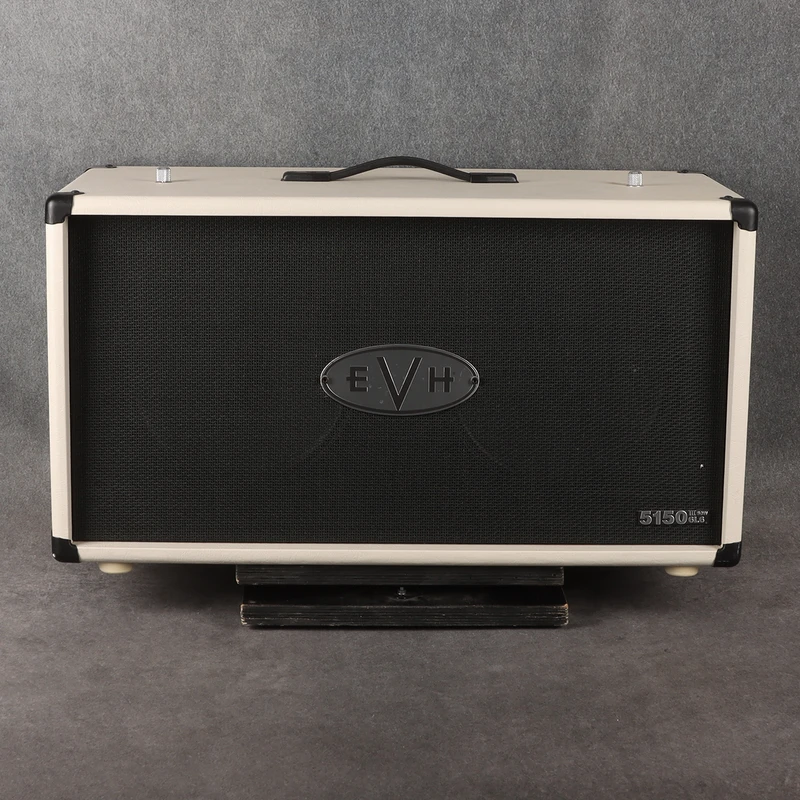 EVH 5150 III 6L6 2x12 Cabinet - Ivory **COLLECTION ONLY** - 2nd Hand