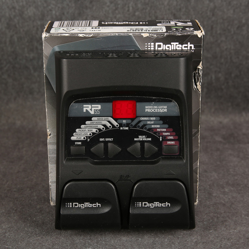 Digitech RP55 Guitar Multi Effects Processor - 2nd Hand