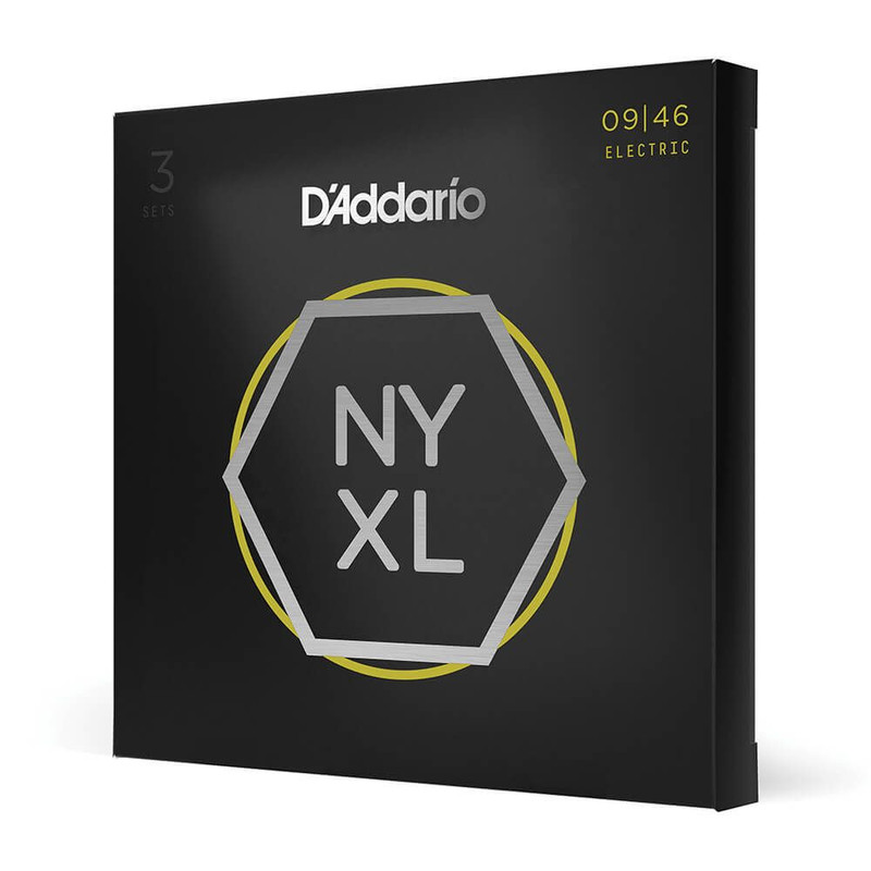 Daddario NYXL0946-3P Super Light Top / Regular Bottom Set, 09-46, 3 Pack Daddario NYXL0946-3P Super Light Top / Regular Bottom Set, 09-46, 3 Pack