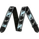 Fender Monogrammed Strap - Black/Light Grey/Blue