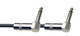 Stagg Mono Patch Cable, Angle / Angle, 10cm