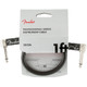 Fender Professional Series Patch Cable, Angled, 1ft - Black