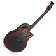 Ovation Celebrity Elite CE44 Mid Cutaway - Reverse Red Burst