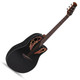 Ovation Celebrity Elite CE44 Mid Cutaway - Black