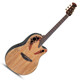 Ovation Celebrity Elite Plus CE44P Mid Cutaway - Natural Spalted Maple