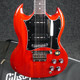 Gibson SG Classic w/ Vibrola - Cherry w/ Gig Bag - 2nd Hand