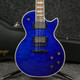 Epiphone Prophecy Les Paul Custom Plus - Trans Blue w/Hard Case - 2nd Hand Epiphone Prophecy Les Paul Custom Plus - Trans Blue w/Hard Case - 2nd Hand
