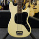 Fender Musicmaster Bass - White w/ Case - 2nd Hand