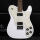 Fender Chris Shiflett Telecaster Deluxe - White w/Hard Case - 2nd Hand