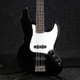 Squier Jazz Bass - Black w/ Gig Bag - 2nd Hand