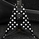Jackson MIJ Demmelition V- Limited Edition Polka Dot w/Hard Case - 2nd Hand