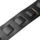 Levy's Amped Leather Series Guitar Strap - Black