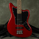 Squier Jaguar Bass Short Scale - Candy Apple Red w/Gig Bag - 2nd Hand