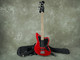 Squier Jaguar Bass Short Scale - Candy Apple Red w/Gig Bag - 2nd Hand