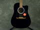 Fender FA-125CE Dreadnought Electro-Acoustic - Walnut - Black - Ex Demo
