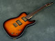 L & A Guitars T-Style Humbucker Guitar - Sunburst - 2nd Hand