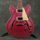 Harley Benton HB-35 Plus - Metallic Plum - 2nd Hand