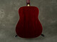 Yamaha FG720S Solid Top Acoustic Guitar - Dusk Sun Red - 2nd Hand