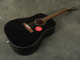 Fender CD-60 V3 Dreadnought Acoustic Guitar - WN - Black - Ex Demo