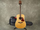 Crafter D-8 Acoustic - Natural w/Gig Bag - 2nd Hand