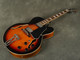 Ibanez AF75 Hollow Body Electric Guitar - Sunburst w/Gig Bag - 2nd Hand Ibanez AF75 Hollow Body Electric Guitar - Sunburst w/Gig Bag - 2nd Hand