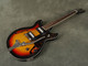 Audition 60s/70s 7003 Guitar - Sunburst w/Gig Bag - 2nd Hand