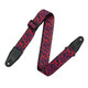 Levy's Skull Series Guitar Strap - Purple & Red Skulls Levy's Skull Series Guitar Strap - Purple & Red Skulls