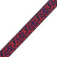 Levy's Skull Series Guitar Strap - Purple & Red Skulls Levy's Skull Series Guitar Strap - Purple & Red Skulls