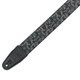 Levy's Skull Series Guitar Strap - Black & Grey Skulls