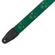 Levy's Skull Series Guitar Strap - Green & Yellow Skulls Levy's Skull Series Guitar Strap - Green & Yellow Skulls