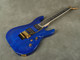 Harley Benton Progressive Superstrat - Trans Blue - 2nd Hand