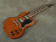 Vintage VS6 Mahogany SG Style Electric Guitar - Brown - 2nd Hand
