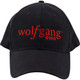 EVH Wolfgang Fitted Hat, Black with Red Wolfgang/5150 Logo