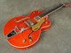 Gretsch 6120TFM Brian Setzer Nashville - Orange Stain w/Hard Case - 2nd Hand