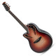 Ovation Celebrity Elite Plus CE44LX Mid Cutaway, Left Handed - Ruby Burst