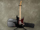 Fender Mexican Lonestar Stratocaster - Black w/Gig Bag - 2nd Hand