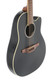 Ovation Applause E-Acoustic AB2412II Mid Cutaway 12-String - Black Satin