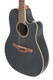 Ovation Applause E-Acoustic AB2412II Mid Cutaway 12-String - Black Satin